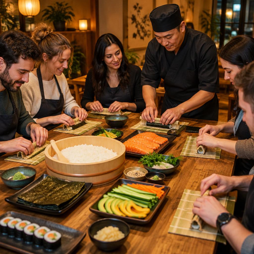 Sushi Girl y Taller de Sushi en Madrid